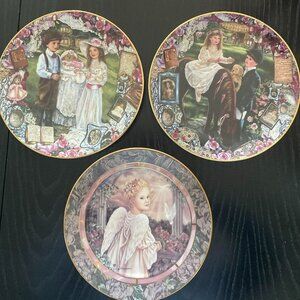 LOT Of 2 COLLECTIBLE PLATES for Bradford Exchange 1993-94